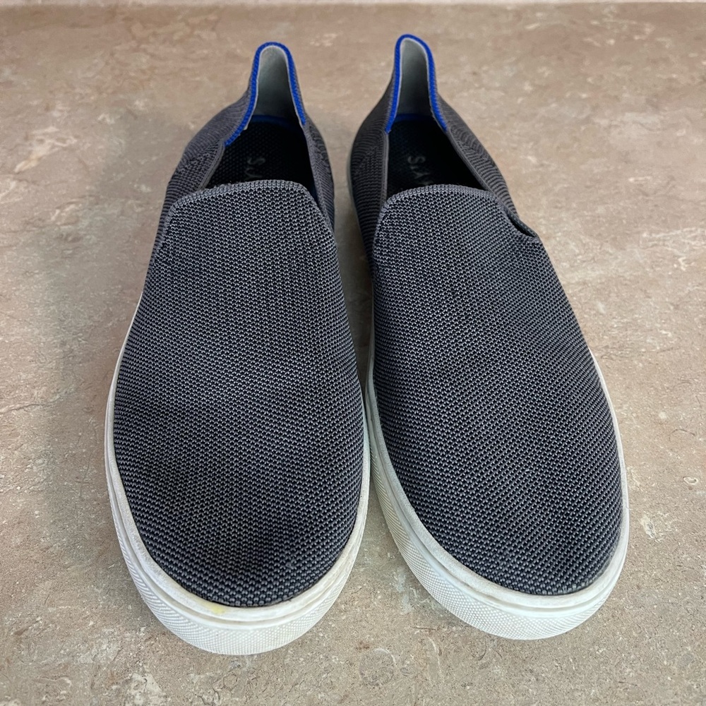 Women’s Rothy’s Gray Knit Slip on Sneakers